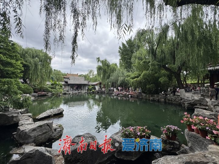 雨后泉韵浓 游客尽享赏泉时光