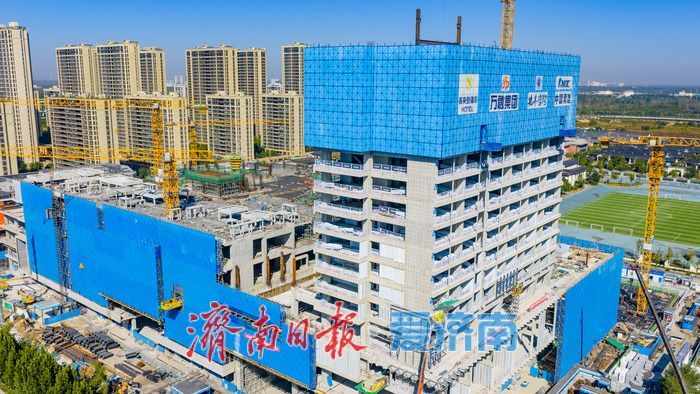 西城商业提档升级！济南槐荫银泰百货项目主体建设有序推进