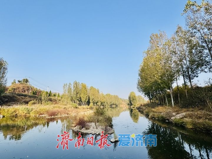 一年四季 泉在济南丨通天河畔秋意浓 山水如画醉人心