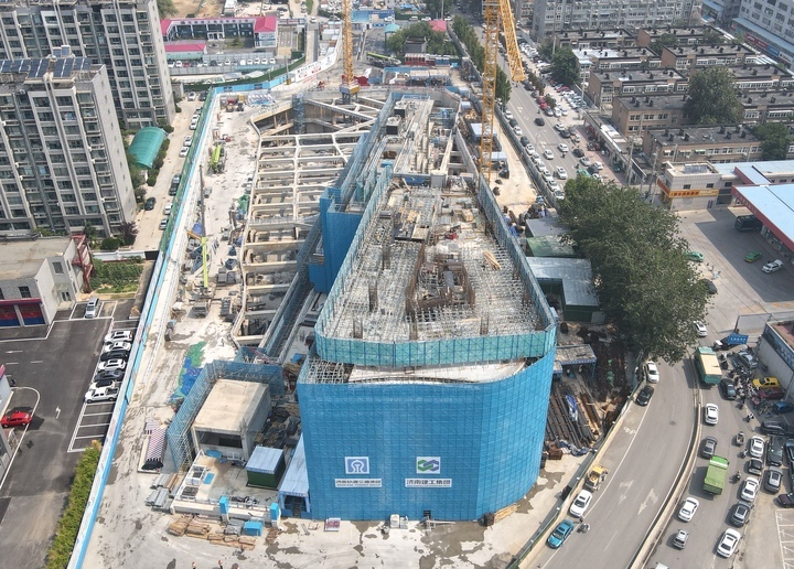 济南经十路旁打造“地铁上盖综合体”