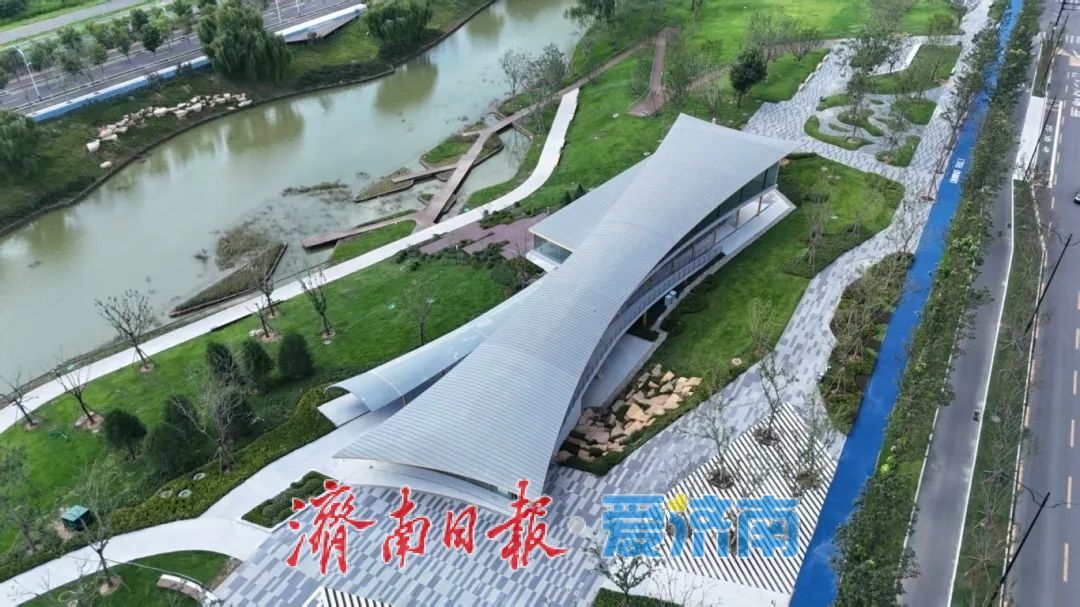 杨家河附属绿化提升工程一期正式开放