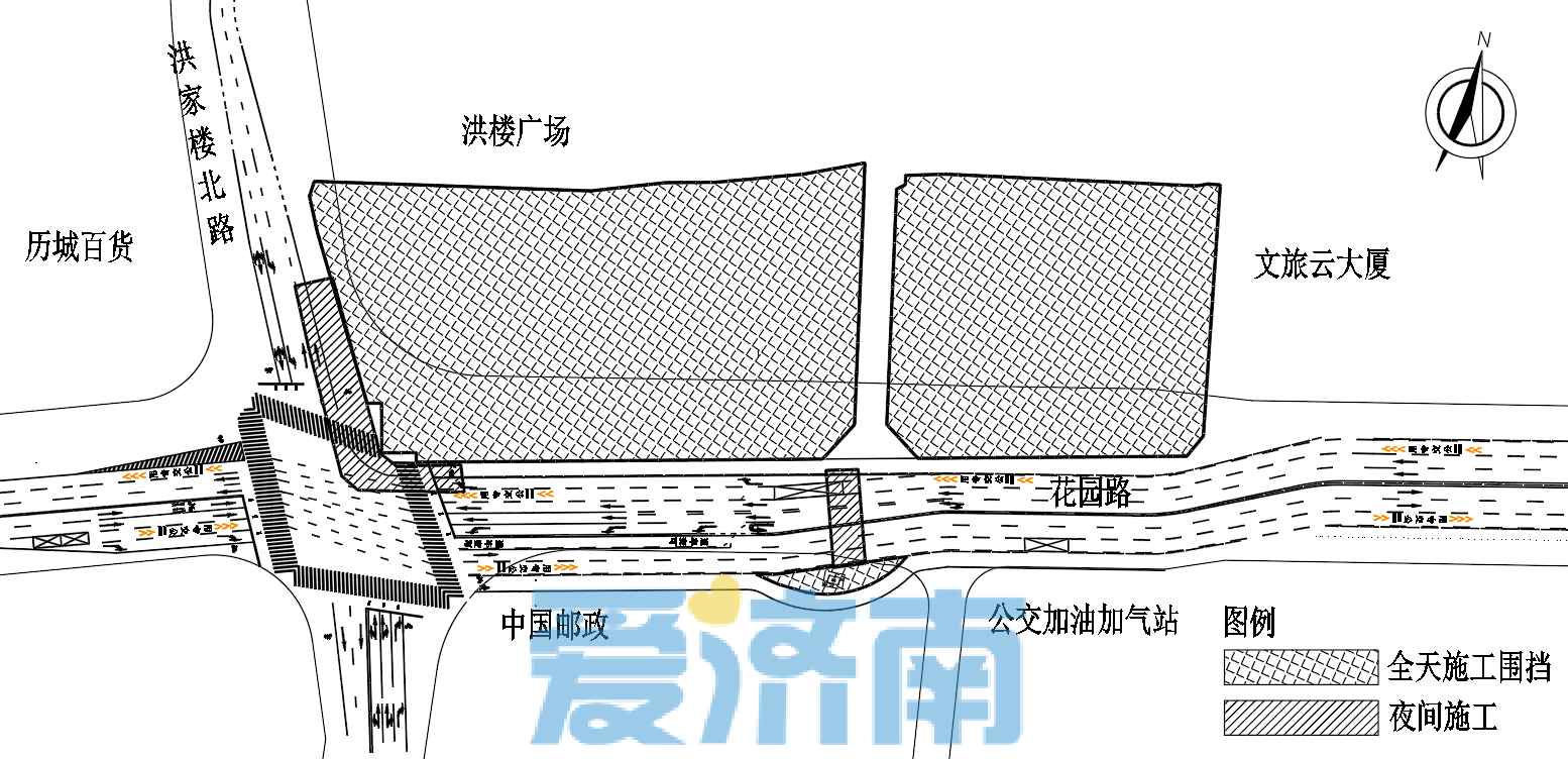 济南地铁7号线迎来施工新进展，怎么绕行看这里
