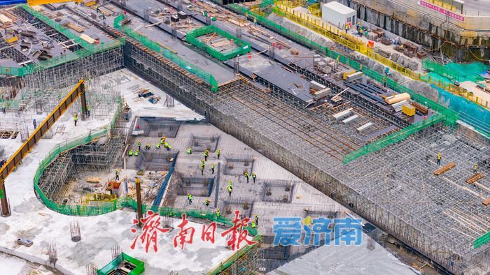 项目强省会｜保泉筑城 立体焕新！济南首个地下 TOD 综合体全速推进