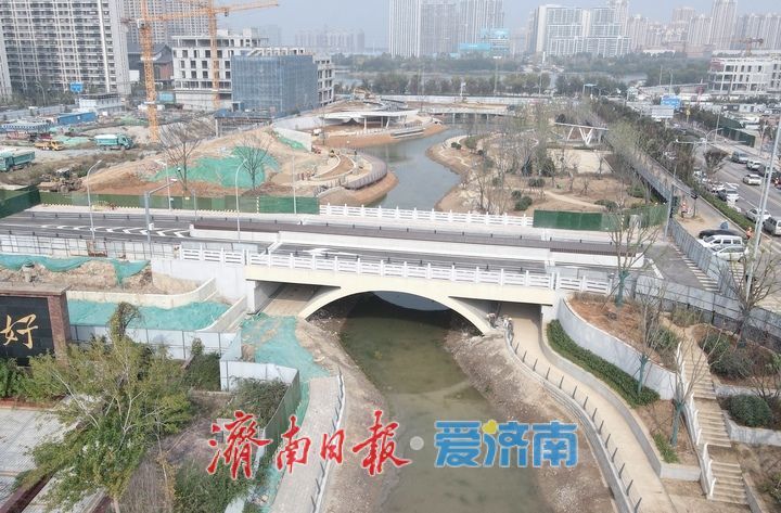 项目强省会｜北园大街-小清河连通工程项目一期水系连通预计年底完工