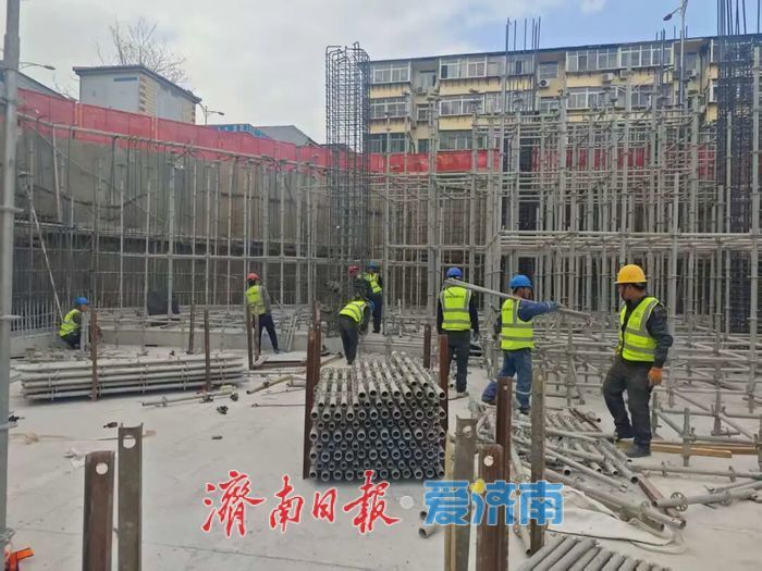 项目强省会｜洪楼城市更新项目全力抢工