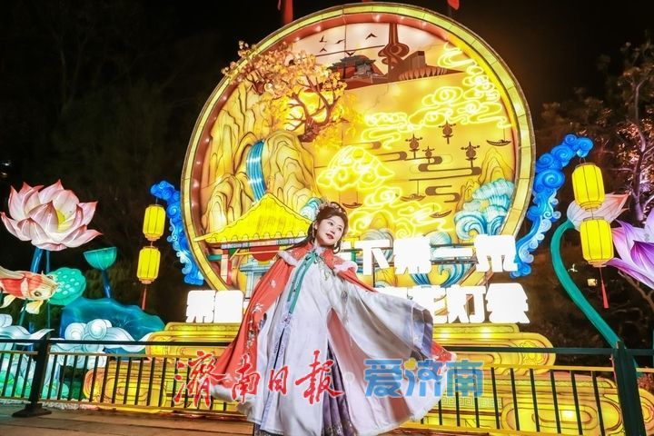 灯火璀璨耀泉城 天下第一泉迎春花灯会创新升级，卓越品质彰显高级感