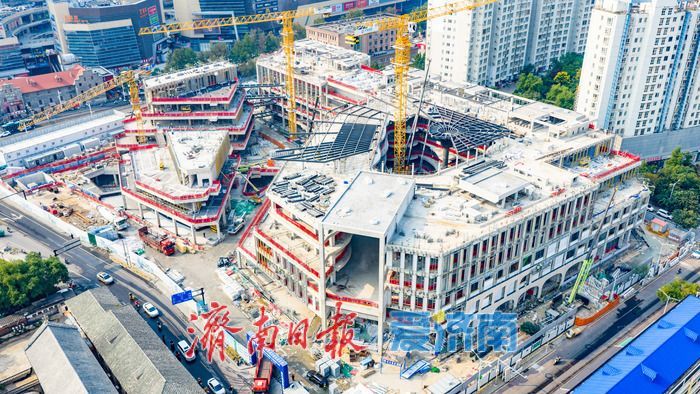 济南洪楼1905项目建设招商同步提速 老牌商圈迎来迭代新生