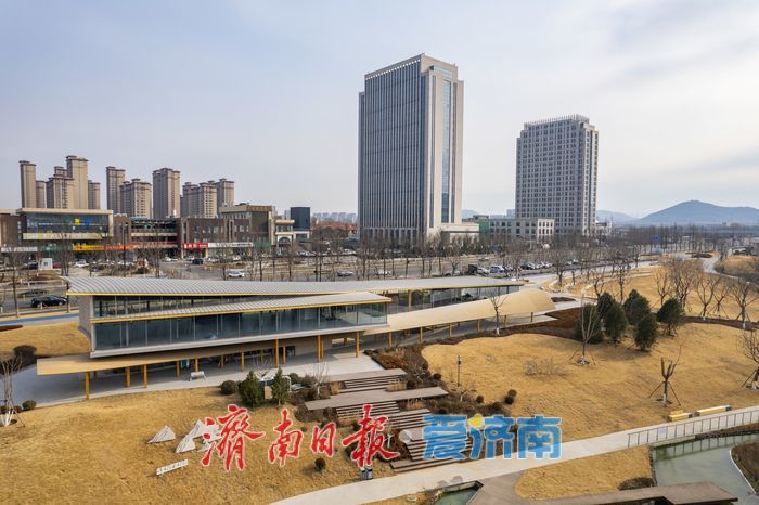 项目强省会｜产城融合新名片，杨家河公园绘就冬日画卷