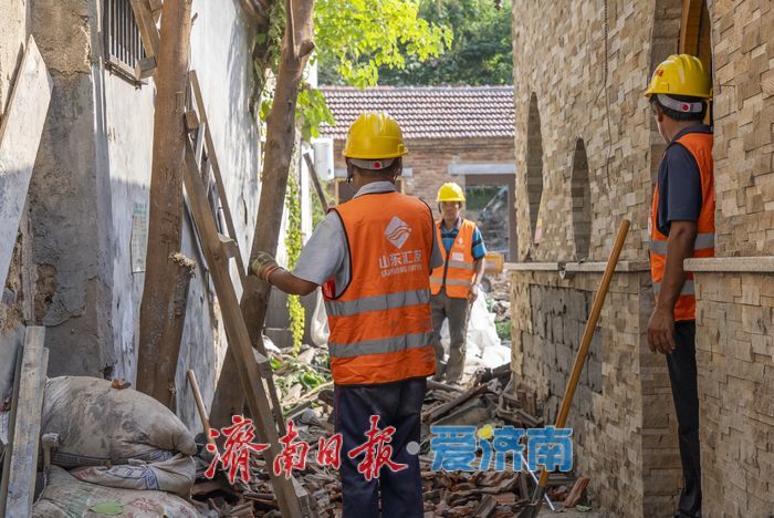 明府城老院落修缮，守护老街历史风貌