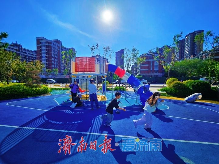 推窗见绿 出门入园 腊山河南延公园成市民家门口幸福乐园