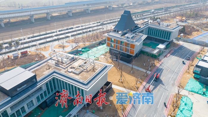 济南起步区鲁韵坊项目即将落成 现代演绎齐风鲁韵