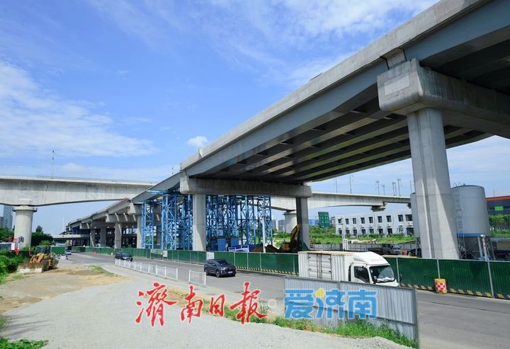 项目强省会｜涉济莱高铁段箱梁架设完成，工业北路快速路东延主体完工超90%