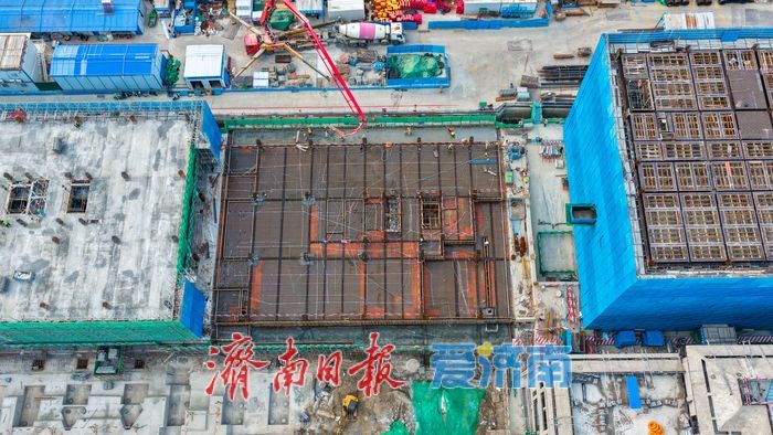 角楼庄A地块建设工程稳步推进 老城更新再提速