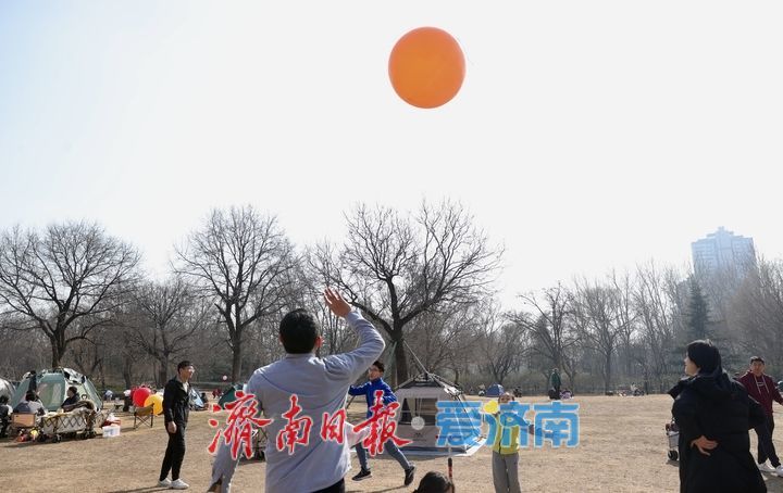 天暖人欢畅 去济南森林公园露营吧