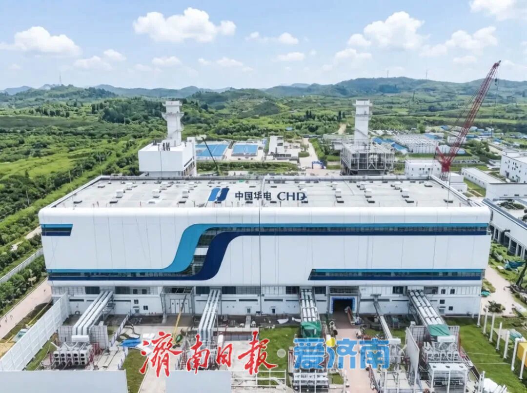 全国首台550兆瓦F级燃气机组，山东企业承建！