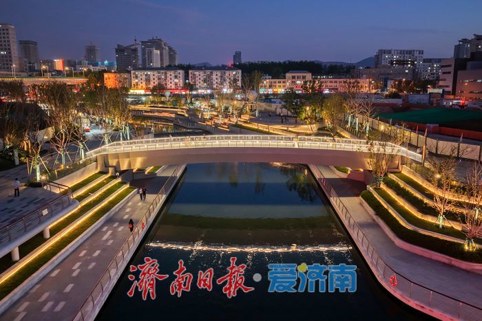 全福河，济南夜游新选择