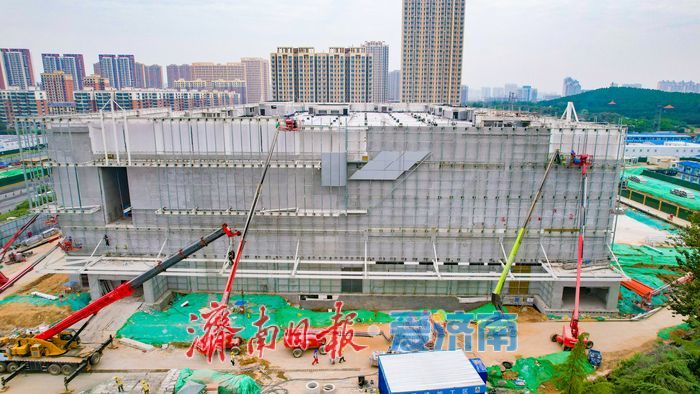 以绿色筑就高端商业 济南山姆会员商店项目建设进度超 70%