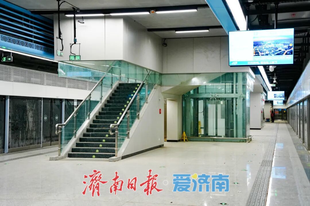 济南轨道交通6号线西段建设加快推进，站内实景抢先看啦！