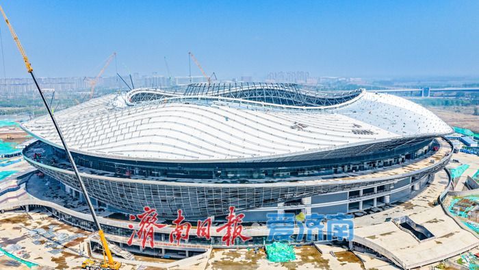 项目强省会｜山东首座6万座专业足球场进入攻坚期 多点发力提速冲刺精品工程