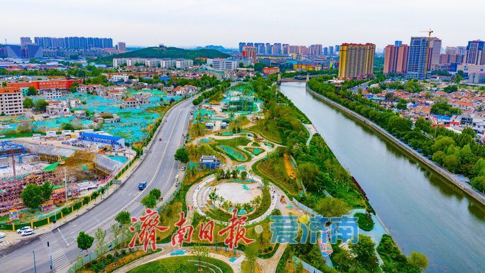 天桥区王炉北辛城中村改造配套公园基本成型 绘就民生幸福新图景