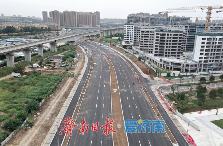 进入冲刺阶段，济南奥体西路北延即将“焕新登场”