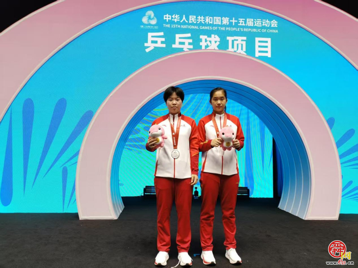 济南乒乓小花澳门展锋芒 崔家祺、刘梓童十五运会摘银