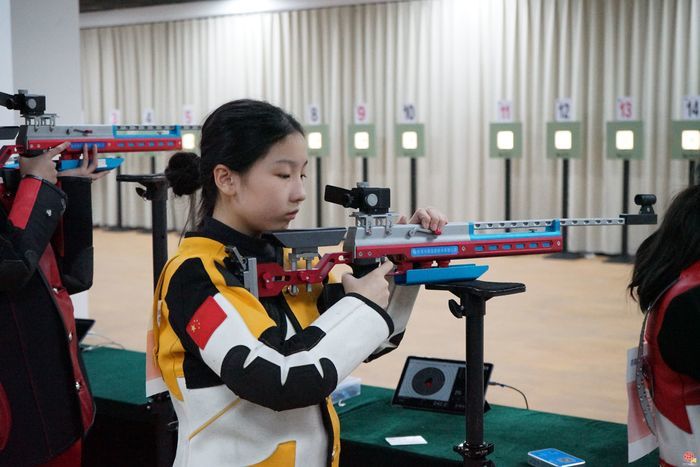济南市第25届少年儿童七项技能展演激光射击达级赛12月14日成功举办
