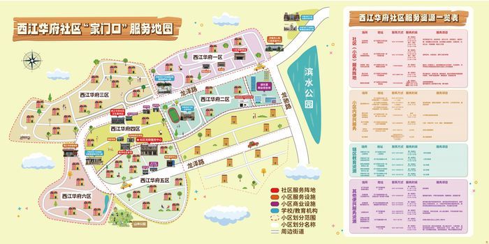“家门口”服务丨太实用了！一张图get家门口的“党群服务圈”