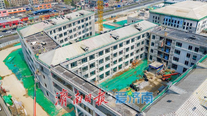 项目强省会｜工业南路北小学项目主体全面封顶 教育配套再添新动能