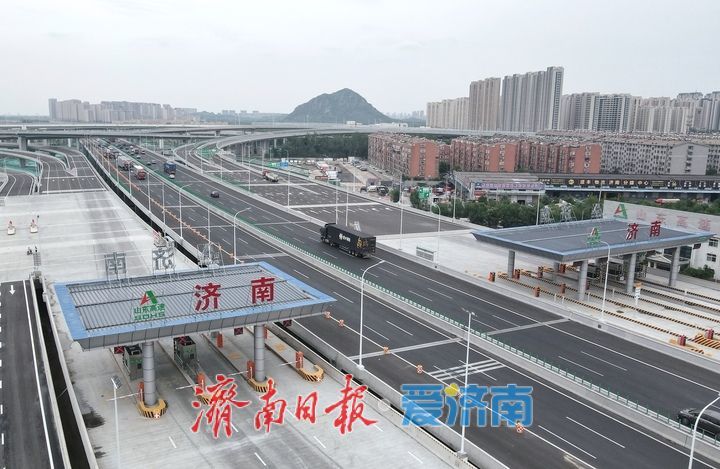 项目强省会｜济南新建零点枢纽互通立交焕新颜