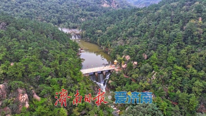 一年四季 泉在济南丨连绵秋雨终放晴 清宁森林小镇云雾缭绕引客来