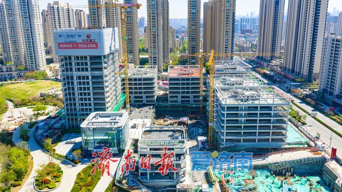 项目强省会｜云锦湖旁崛起商务新芯 ，金广场勾勒济南北部城市新天际线