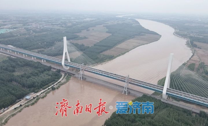 黄河济南段即将迎来最大流量