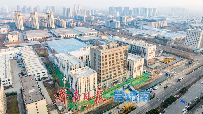 项目强省会｜锚定新质生产力 济南槐荫区智能制造产业园收官在即