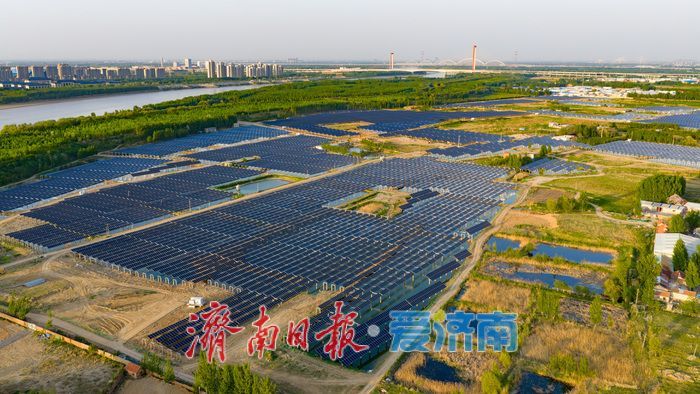 济南首个“渔光互补”光伏项目并网 一地多用催生绿色振兴新动能