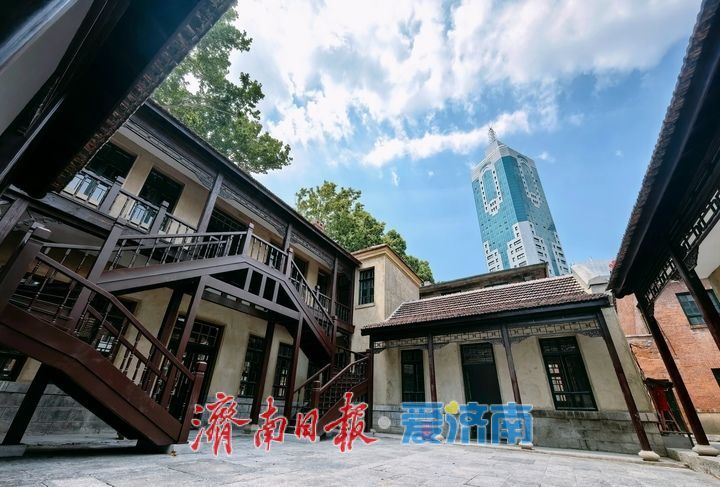 济南老商埠小洋楼修缮完工，再添一处历史建筑活化样本