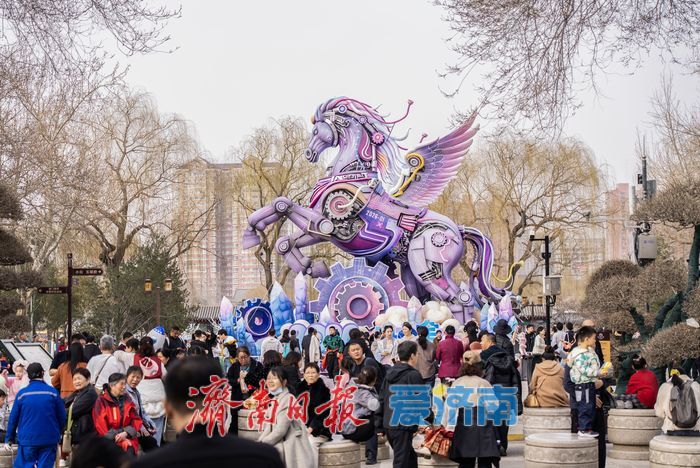 “泉”在济南过大年丨赛博年味，点亮泉城新春