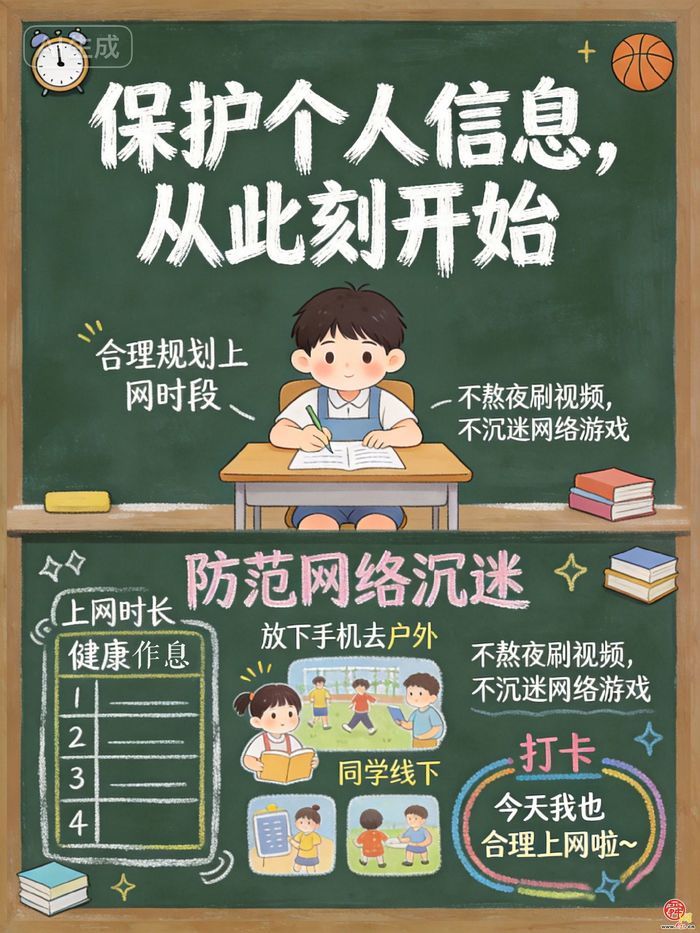 校园板报上新！保护个人信息从此刻开始