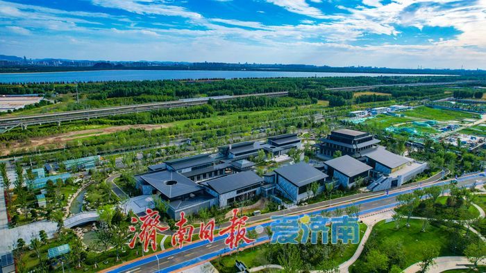 济南起步区如梦令主题园解锁初夏诗意美景