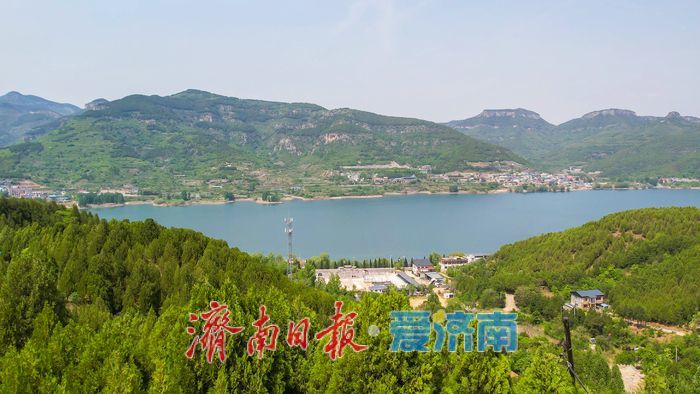 泉城生态持续向好，锦绣川水库盎然春意入画来