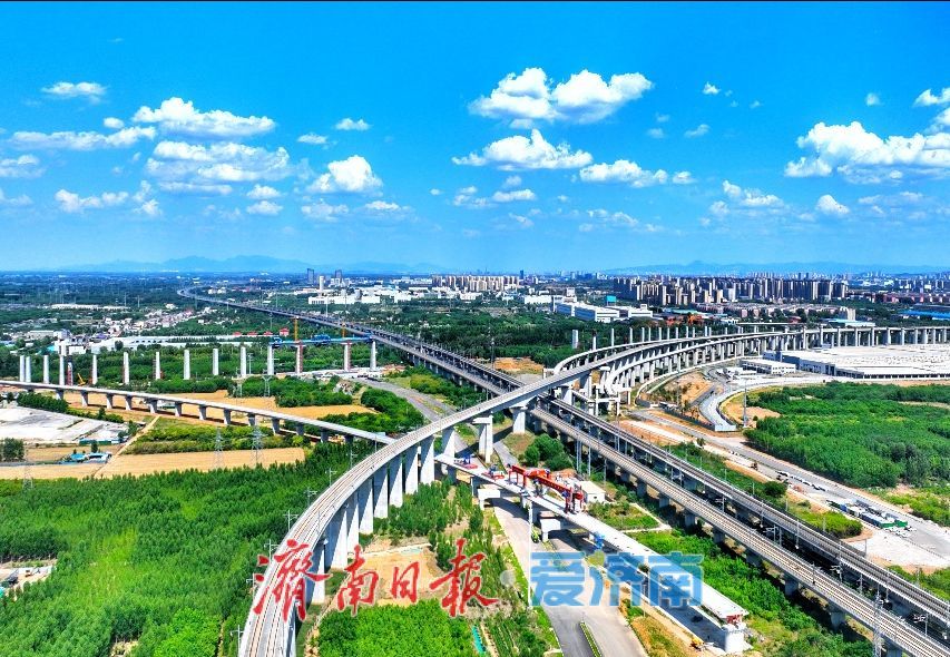 项目强省会｜济滨高铁完成全线所有箱梁架设