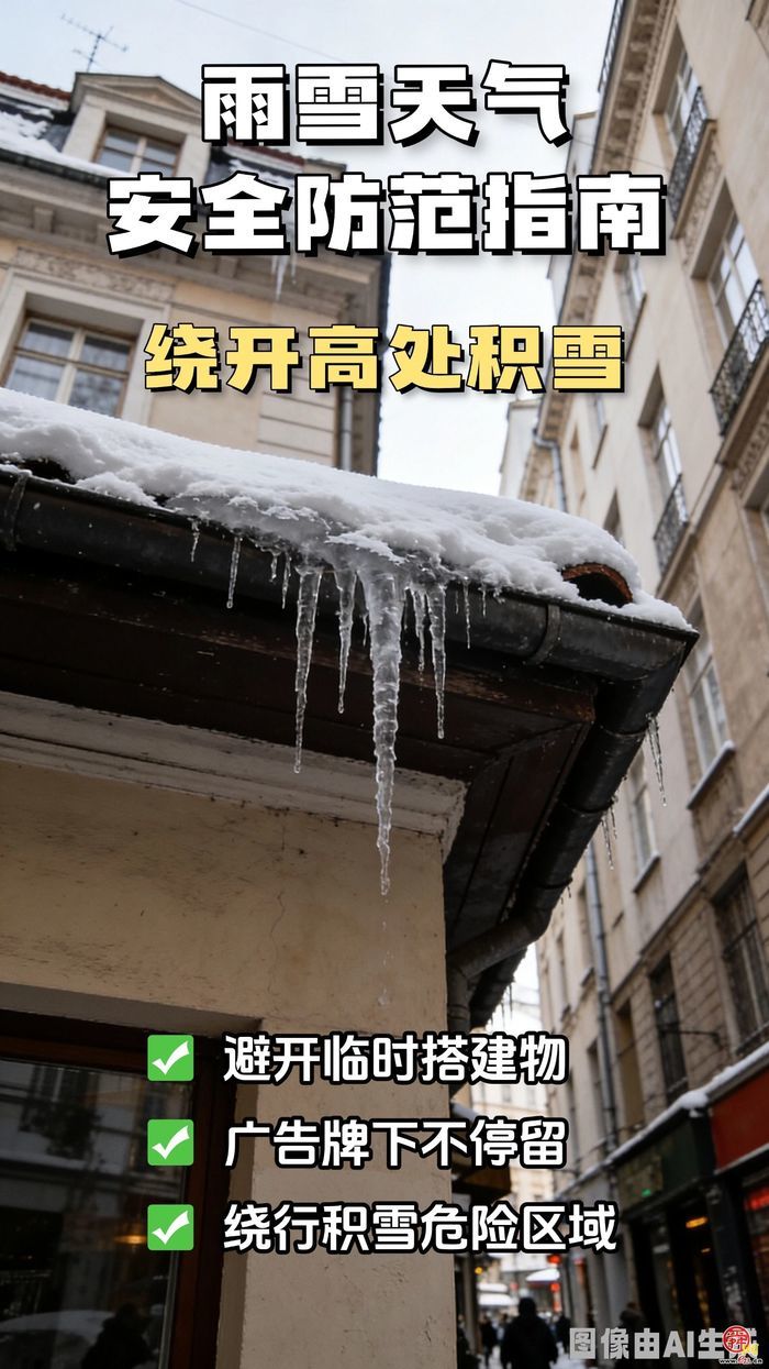 雨雪天气安全防范指南
