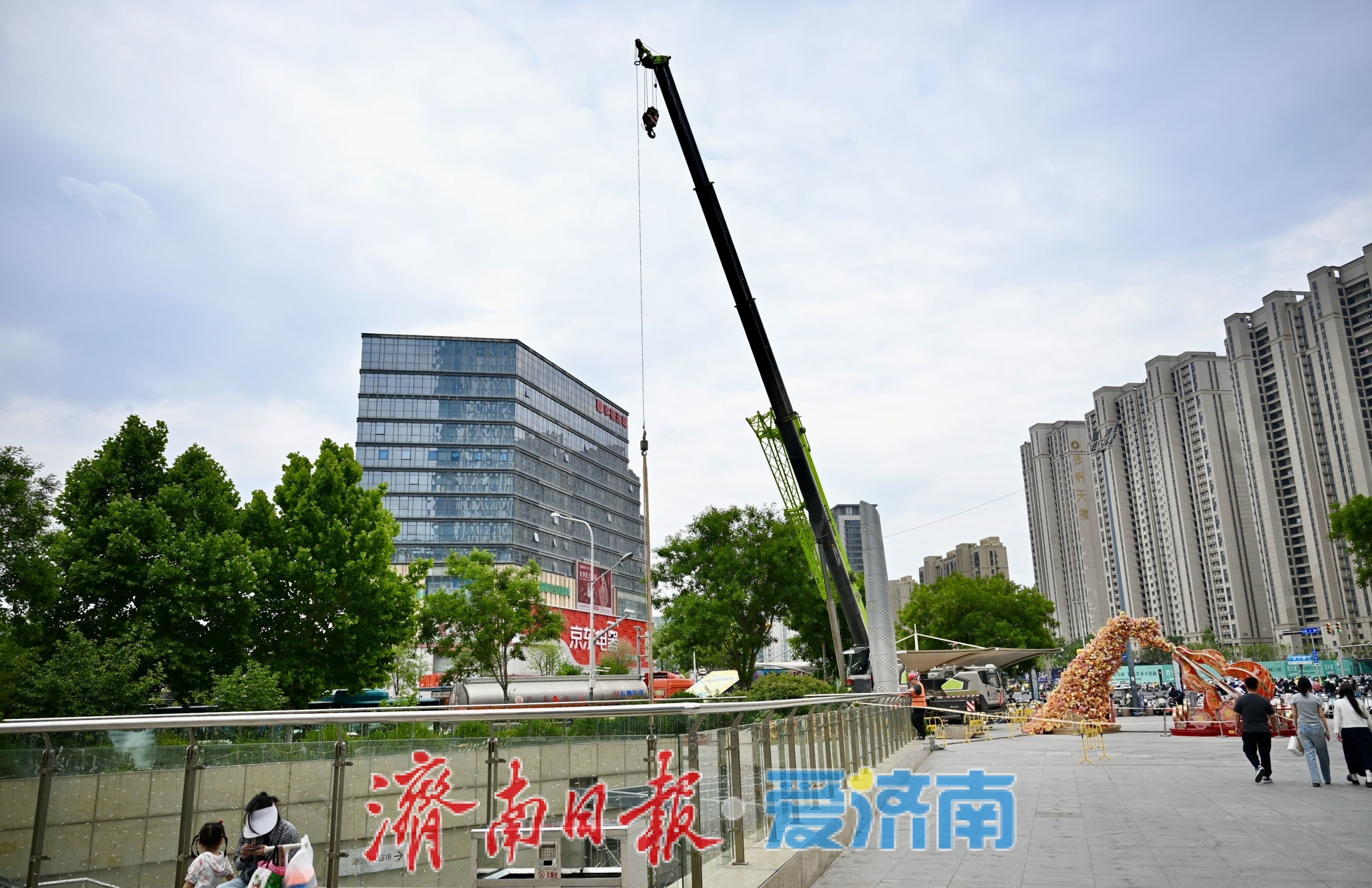 项目强省会｜无缝衔接在即：和谐广场与五里牌坊站连通通道预计六月建成