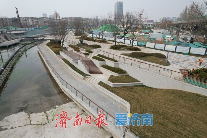 全福河“生态+休闲”景观带初见雏形