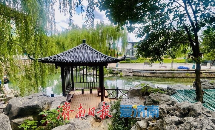 连通趵突泉与护城河 山水沟“美颜”归来迎客