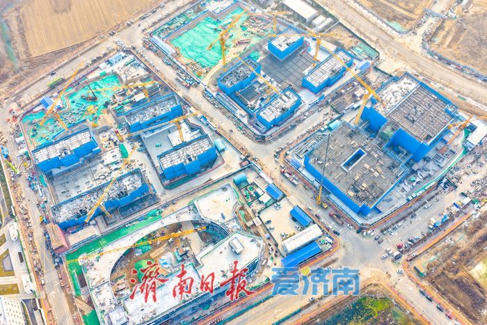 济南起步区大桥片区都市阳台东组团B-3、B-6地块开工建设 优质居住配套加速成型