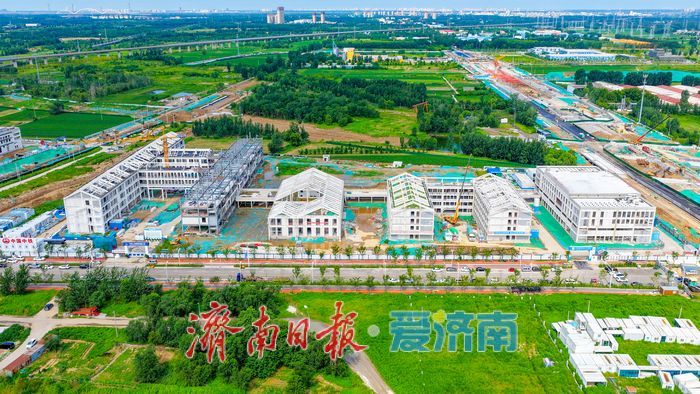 济南黄河北优质教育项目提速 省实验中学鹊华校区小学部雏形初现