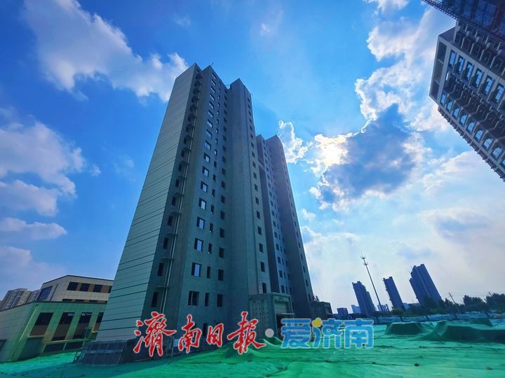 项目强省会｜安居提速盼新居！济南槐荫区东吴家堡、南吴家堡、南沙王庄三村安置房主体封顶