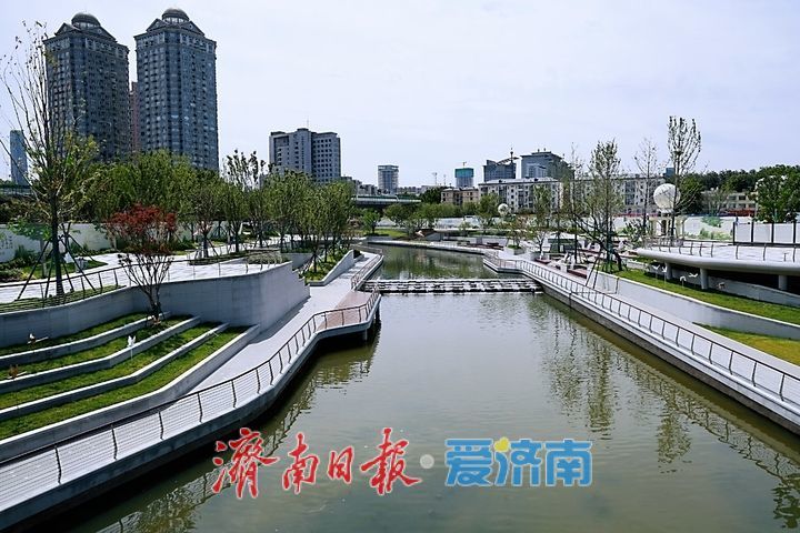 泄洪河道华丽蜕变 变身滨水生态长廊