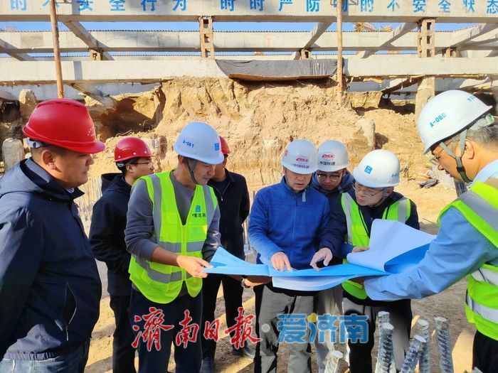 地下21米“种”荷花，济滨高铁遥墙机场站要“开”了！